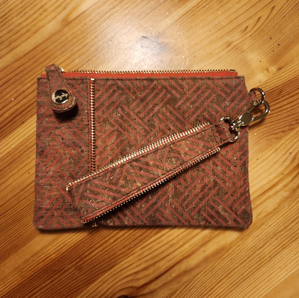 Boutique Find Cork Wristlet